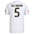 Jude Bellingham Real Madrid adidas 2025/26 Home Jersey - White - Jersey Teams World