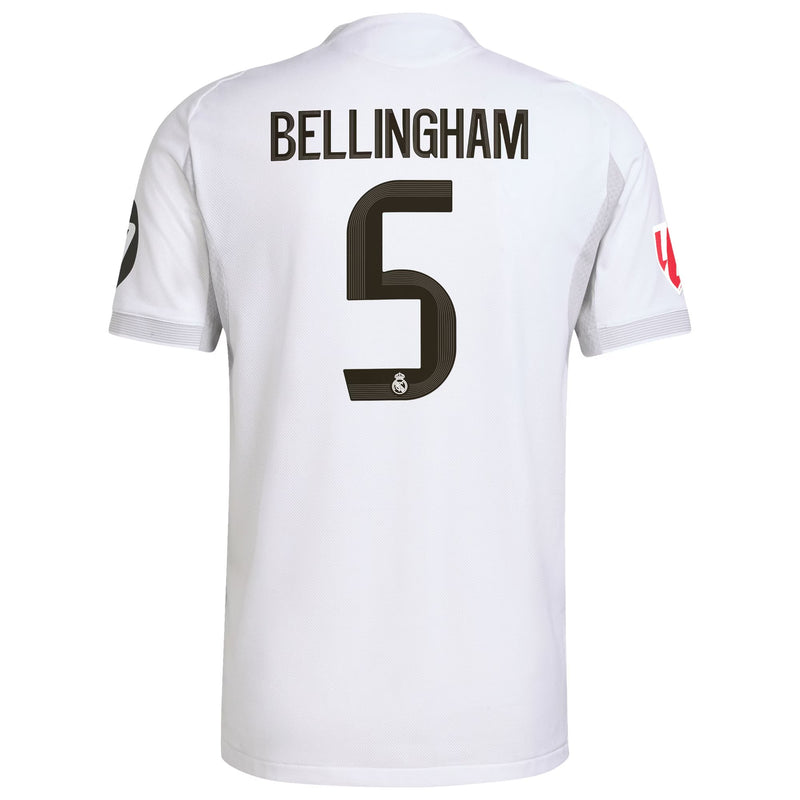 Jude Bellingham Real Madrid adidas 2025/26 Home Jersey - White