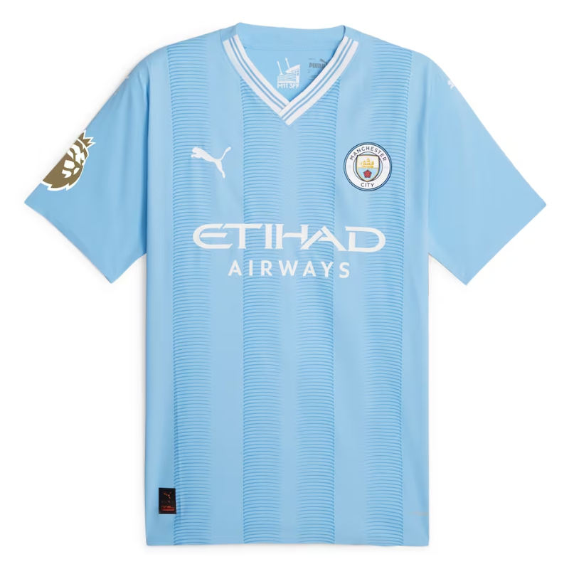 Kevin De Bruyne Manchester City 2023/24 Player Jersey - Sky Blue