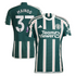 Kobbie Mainoo Manchester United Shirt 2023/24 Away Player Jersey - Green - Jersey Teams World