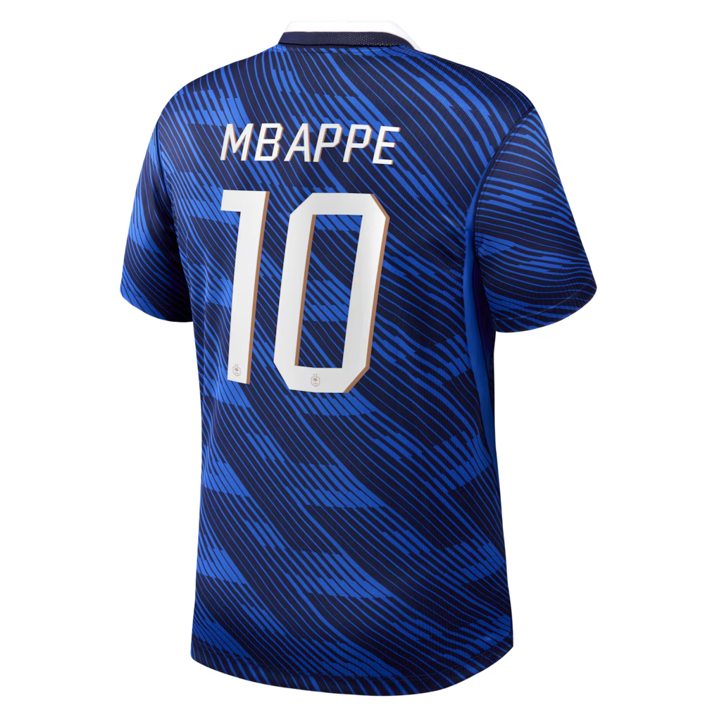 Kylian Mbappé France National Team Nike 2026 Home Stadium Replica Jersey - Blue - Jersey Teams World