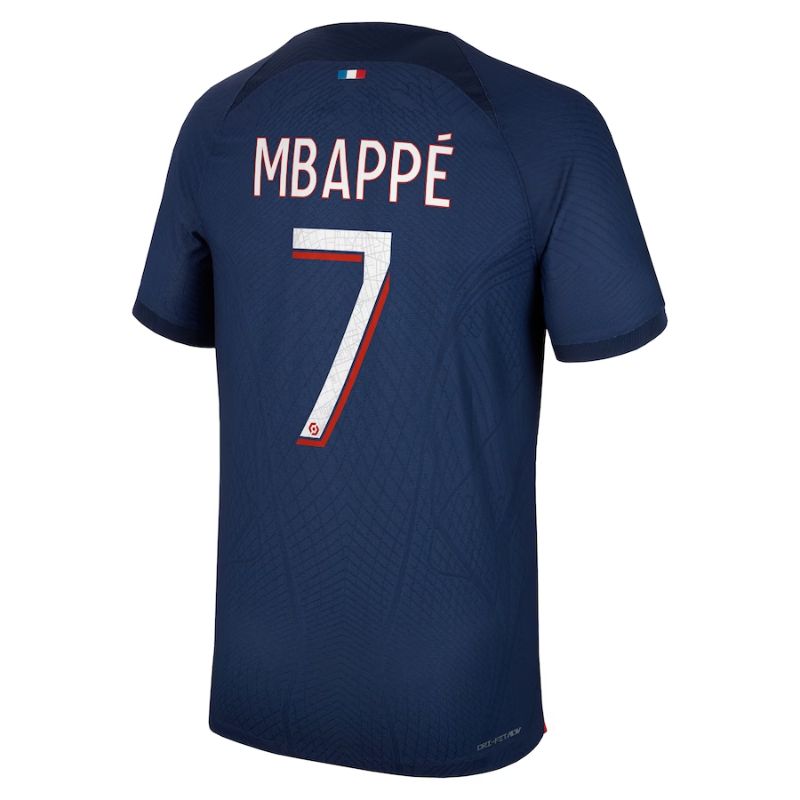 Kylian Mbappe Paris Saint-Germain 2023/24 Home Player Jersey - Navy