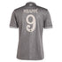 Kylian Mbappé Real Madrid adidas 2024/25 Third Player Jersey - Charcoal