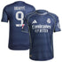 Kylian Mbappé Real Madrid adidas 2025/26 Away Player Jersey - Blue - Jersey Teams World