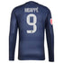 Kylian Mbappé Real Madrid adidas 2025/26 Away Long Sleeve Player Jersey - Blue - Jersey Teams World