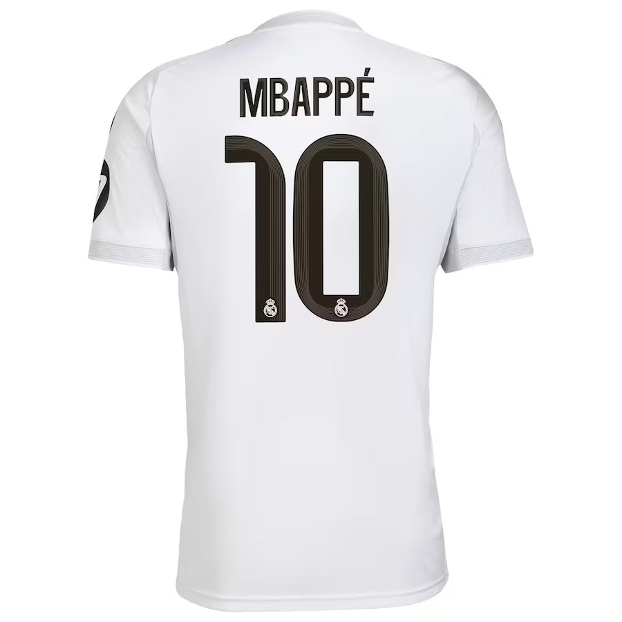 Kylian Mbappé Real Madrid adidas 2025/26 Home Player Jersey - White