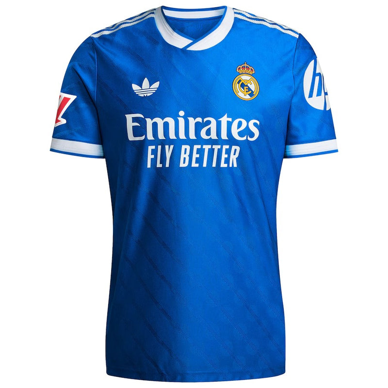 Kylian Mbappé Real Madrid adidas 2025/26 Third Player Jersey - Blue