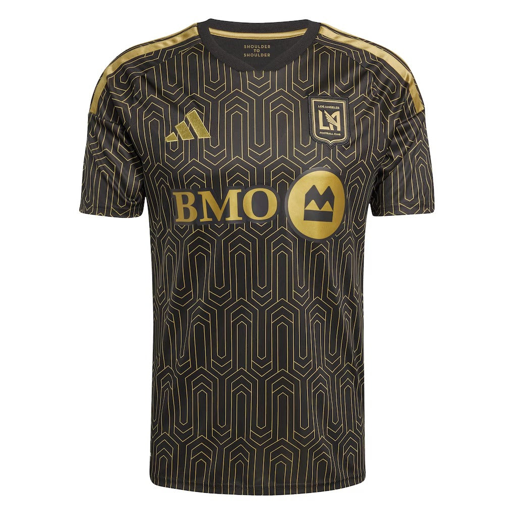 LAFC // adidas Son Heung-min #7 Official 2026 Primary On-Field Patch Jersey – Black - Jersey Teams World