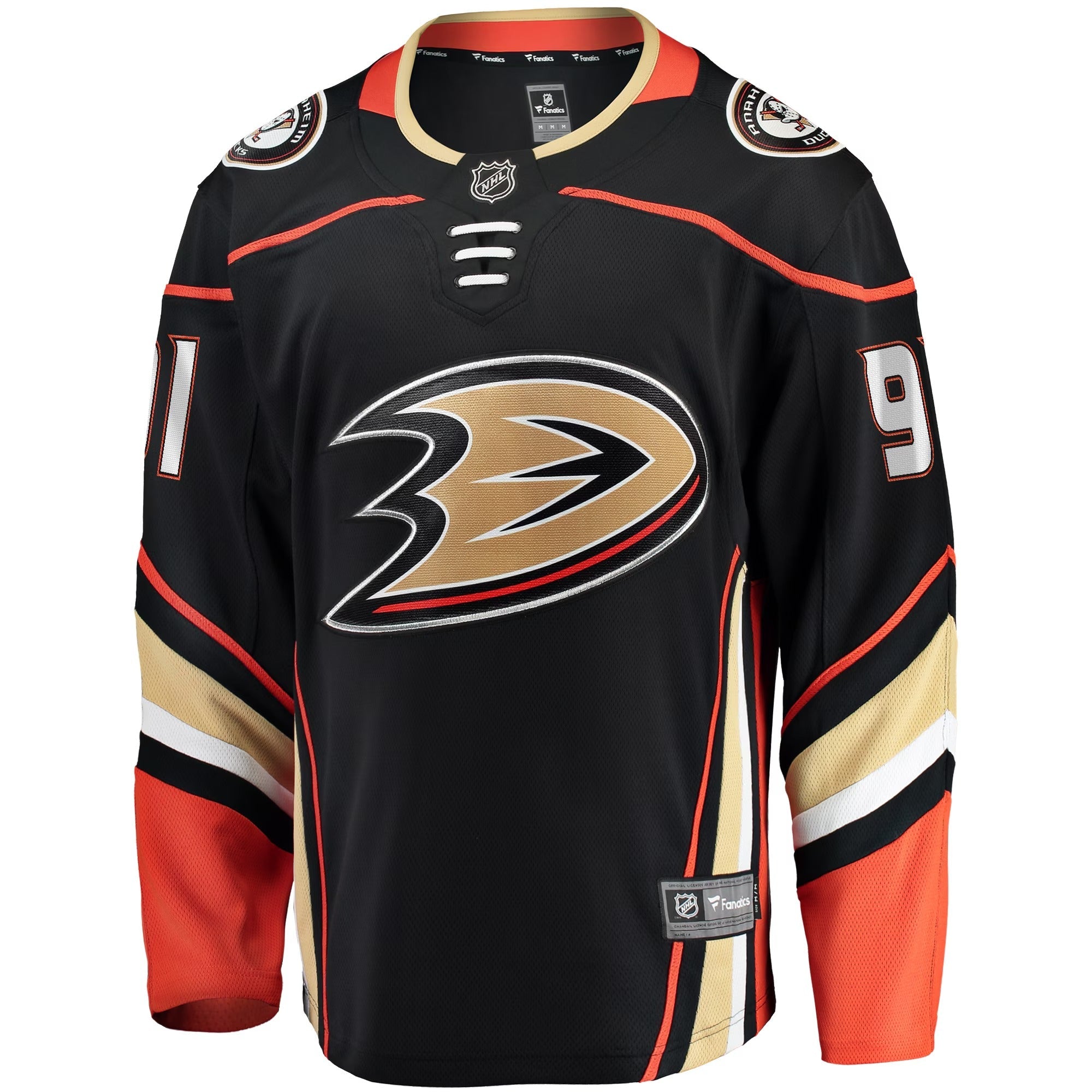 Leo Carlsson Anaheim Ducks Fanatics Home Breakaway Player Jersey – Black - Jersey Teams World