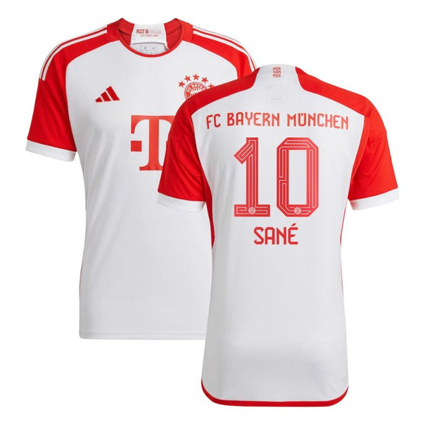 Leroy Sané Bayern Munich 2023/24 Home Jersey - White