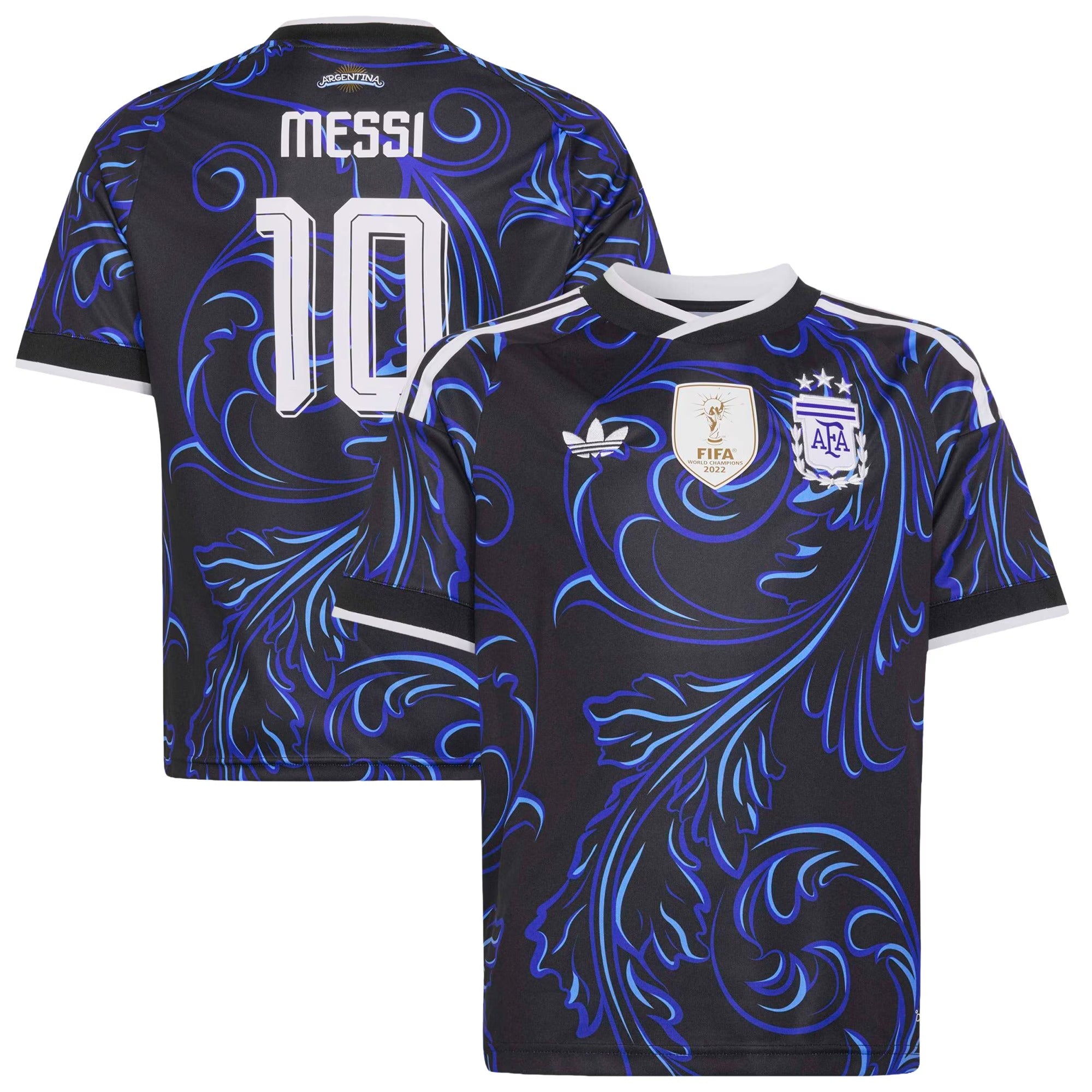 Lionel Messi Argentina National Team adidas 2026 Away Replica Jersey - Black - Jersey Teams World
