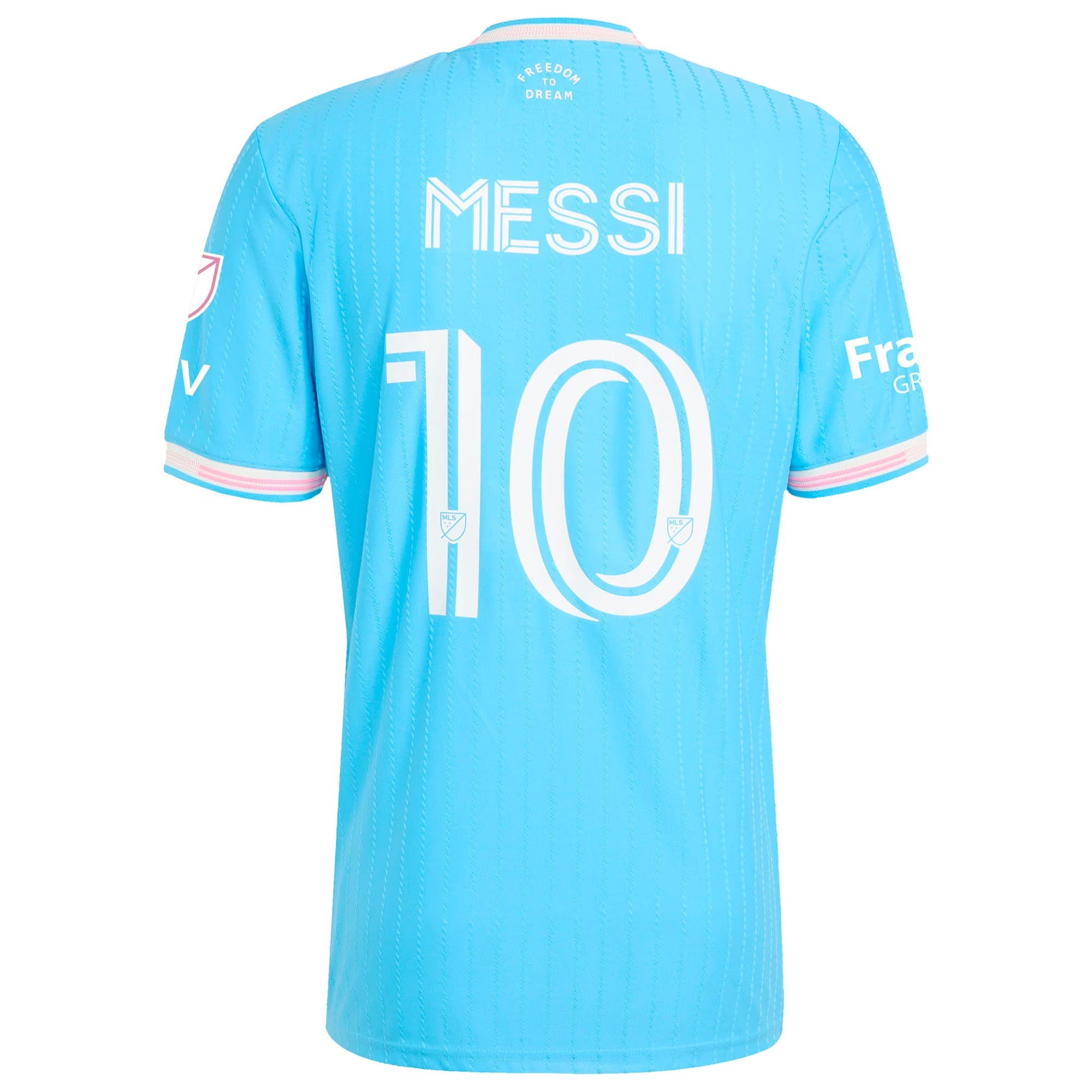Lionel Messi Inter Miami CF 2025 Third Player Jersey - Blue - Jersey Teams World