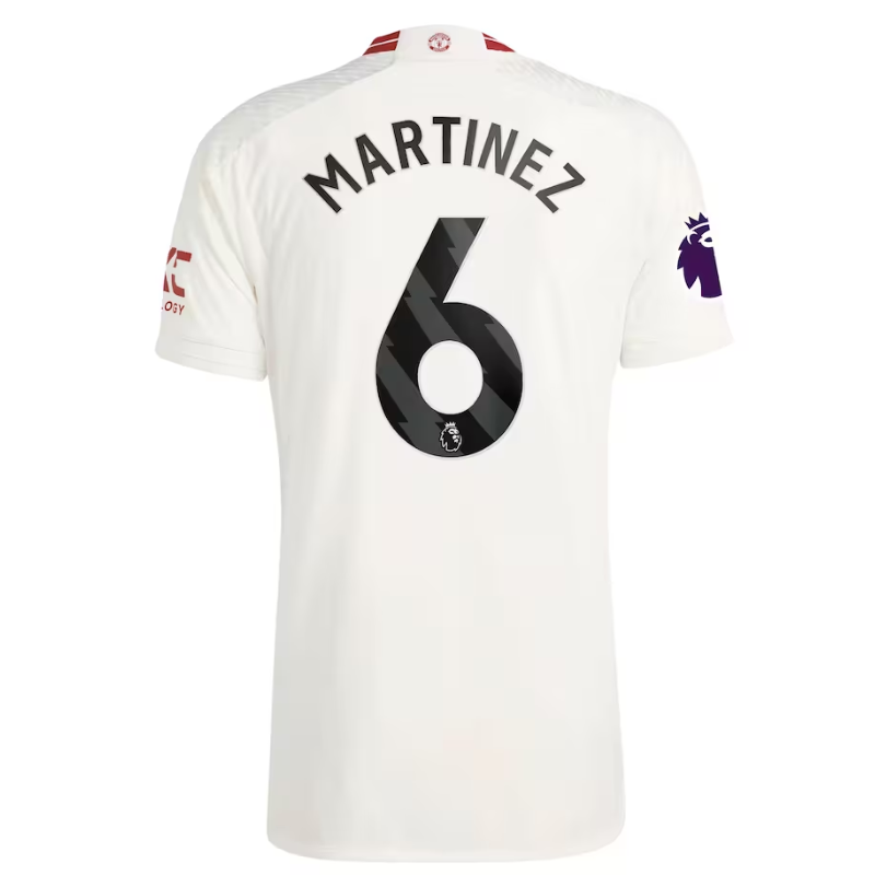 Lisandro Martínez Manchester United 2023/24 Third Player Jersey - White