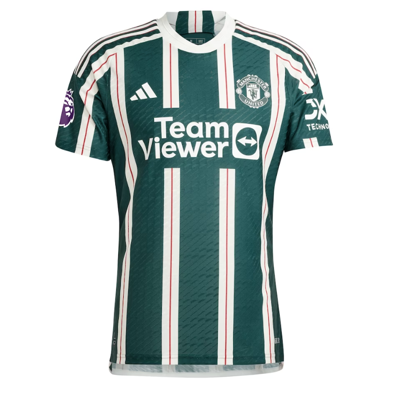 Lisandro Martínez Manchester United Shirt 2023/24 Away Player Jersey - Green