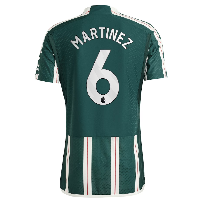 Lisandro Martínez Manchester United Shirt 2023/24 Away Player Jersey - Green