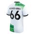 Liverpool Away Shirt - 2023-24 with Alexander-Arnold 66 printing Jersey - White - Jersey Teams World