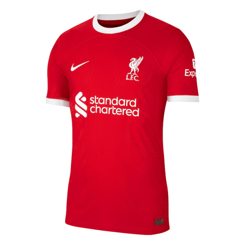 Liverpool Home Match Shirt - 2023-24 with Darwin 27 printing - Red - Jersey Teams World