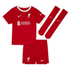 Liverpool Home Stadium Kit - 2023-24 - Little Kids Custom Jersey - Red - Jersey Teams World