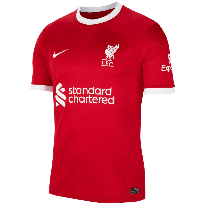 Liverpool Home Stadium Shirt - 2023-24 Custom Jersey - Red - Jersey Teams World