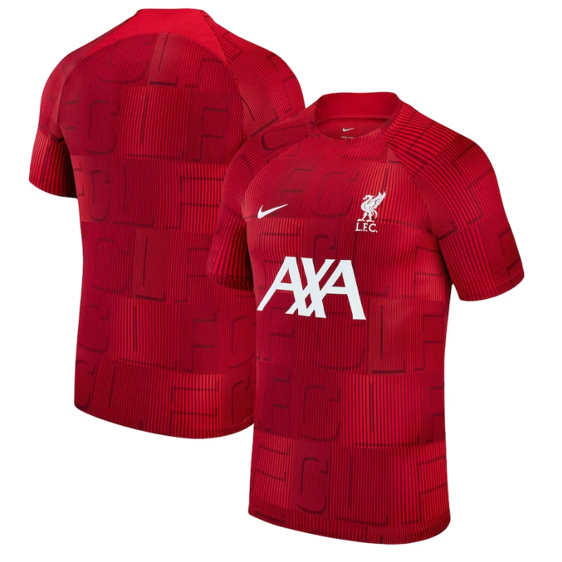 Liverpool Shirt 2023/24 Academy Pro Pre-Match Top - Red - Jersey Teams World