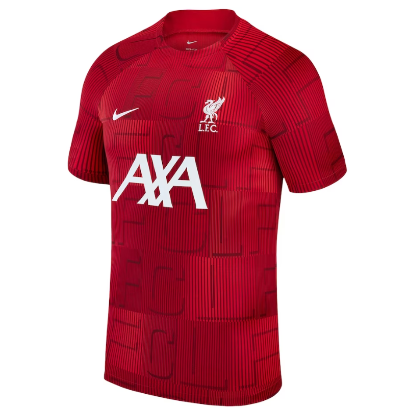 Liverpool Shirt 2023/24 Academy Pro Pre-Match Top - Red - Jersey Teams World