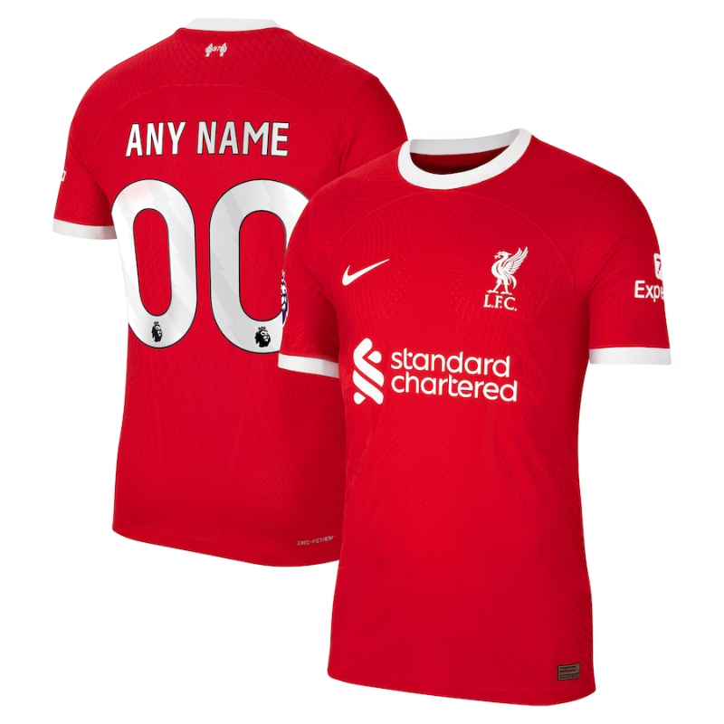 Liverpool Team Shirt 2023/24 Home Customized Jersey - Red - Jersey Teams World