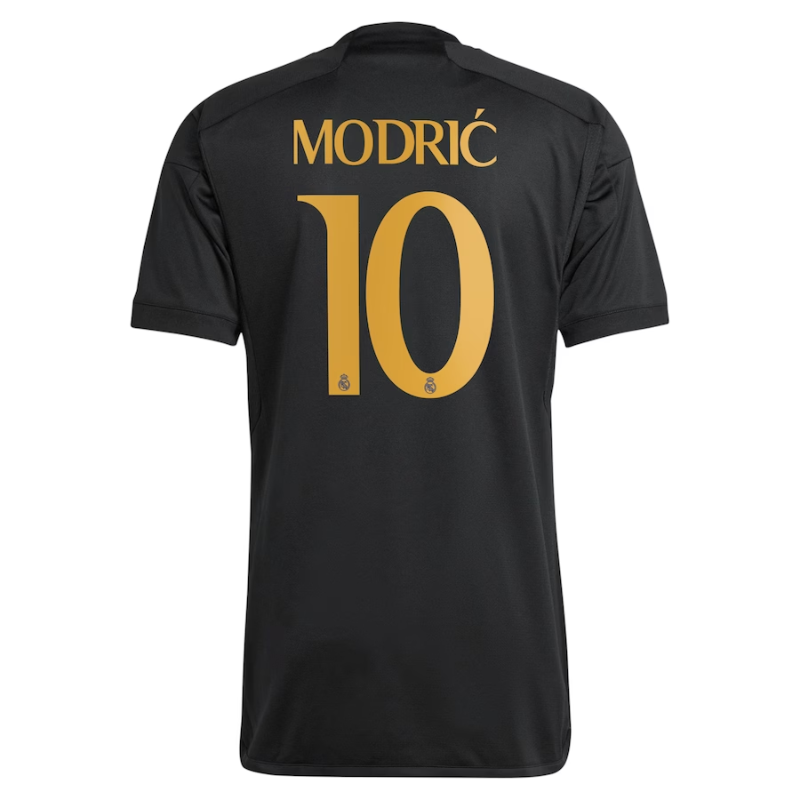 Luka Modric Real Madrid Adidas 2023/24 Third Player Jersey - Black