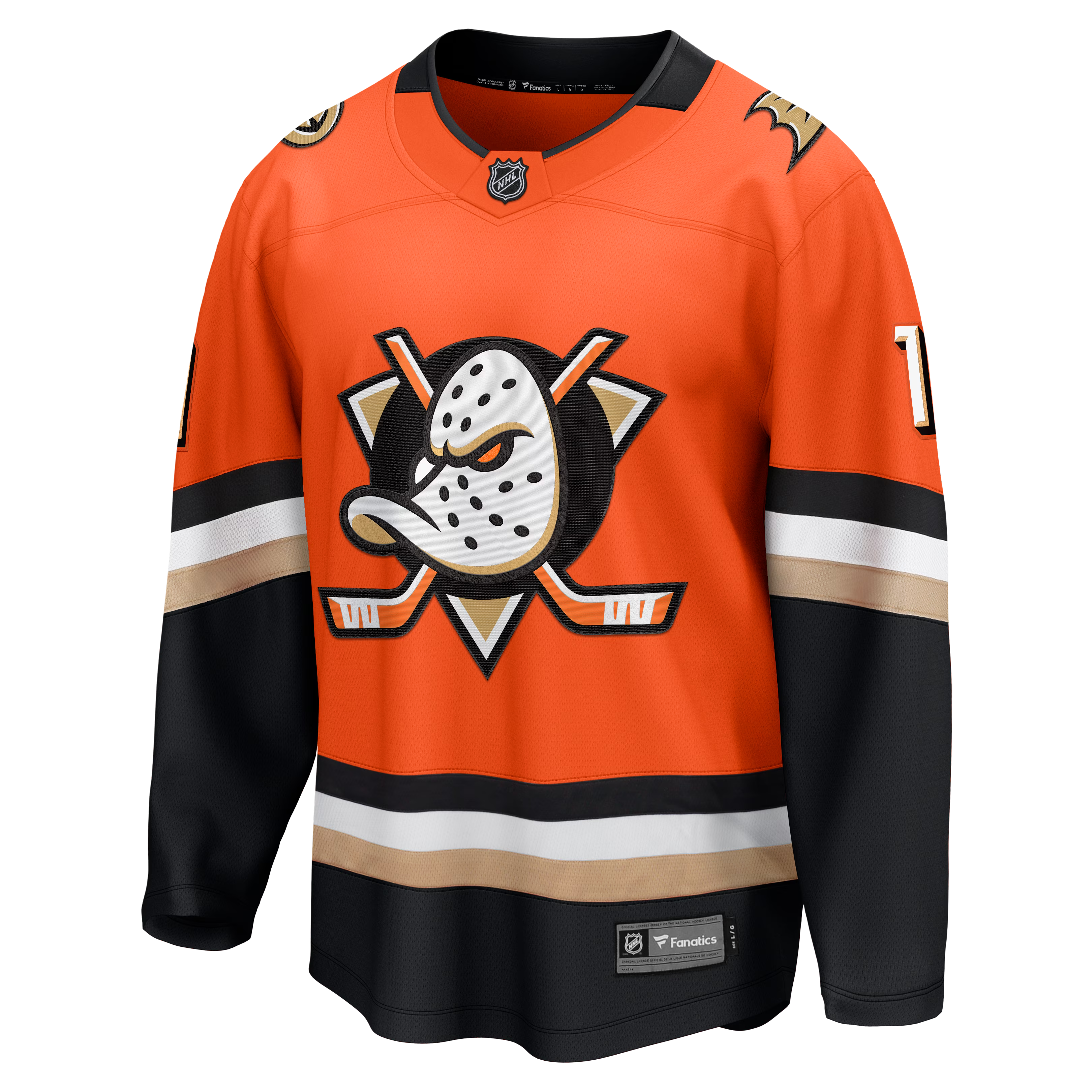 Lukas Dostál Anaheim Ducks Fanatics Home Breakaway Jersey – Orange - Jersey Teams World