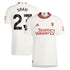 Luke Shaw Manchester United 2023/24 Third Player Jersey - White - Jersey Teams World