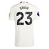 Luke Shaw Manchester United 2023/24 Third Player Jersey - White - Jersey Teams World