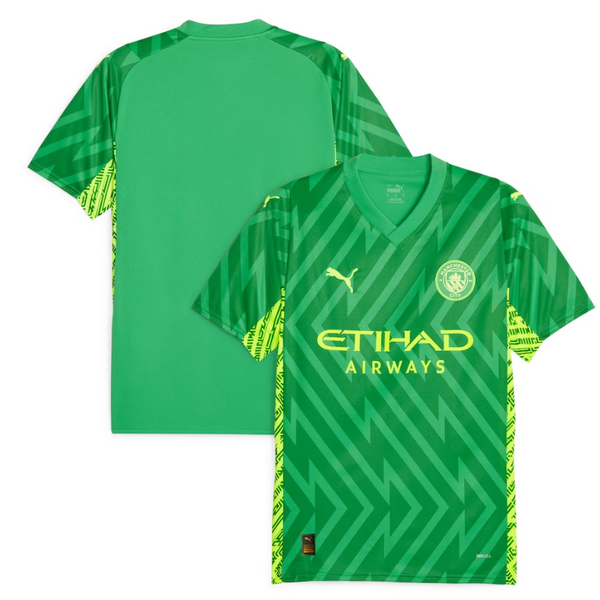 Manchester City Goalkeeper Shirt 2023-24 Jersey - Green - Jersey Teams World