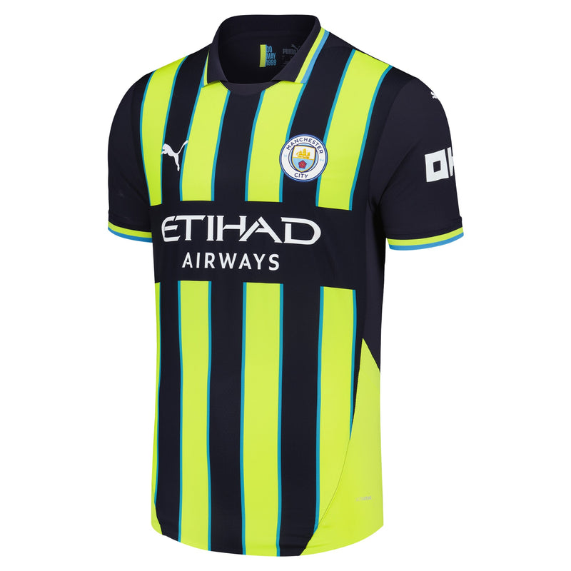 Manchester City PUMA Away Shirt 2024-25 with Foden 47 printing Jersey