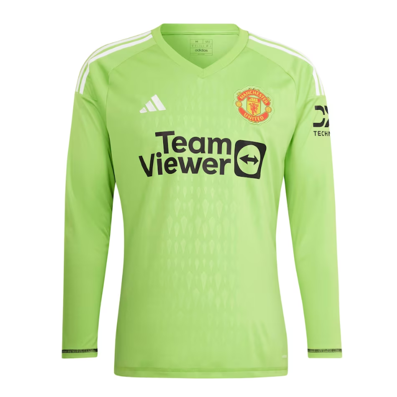 Manchester United Home Goalkeeper Shirt 2023-24 - Long Sleeve - with Onana 24 printing