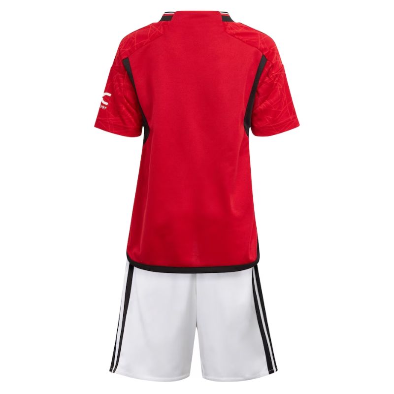 Manchester United Home Minikit 2023-24 Kids Custom Jersey - Red