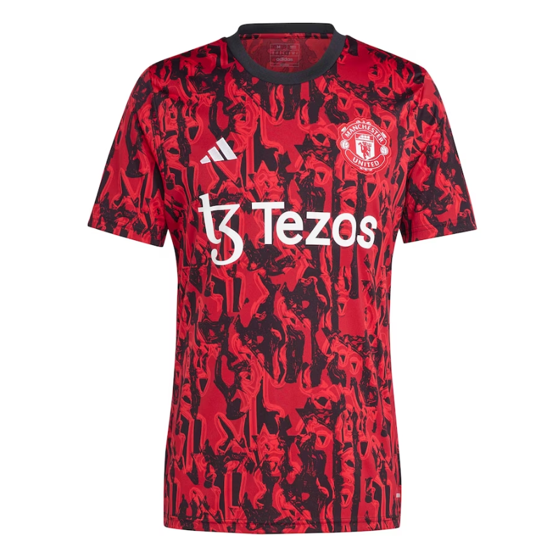Manchester United Team 2023/24 Pre-Match Top - Red - Jersey Teams World