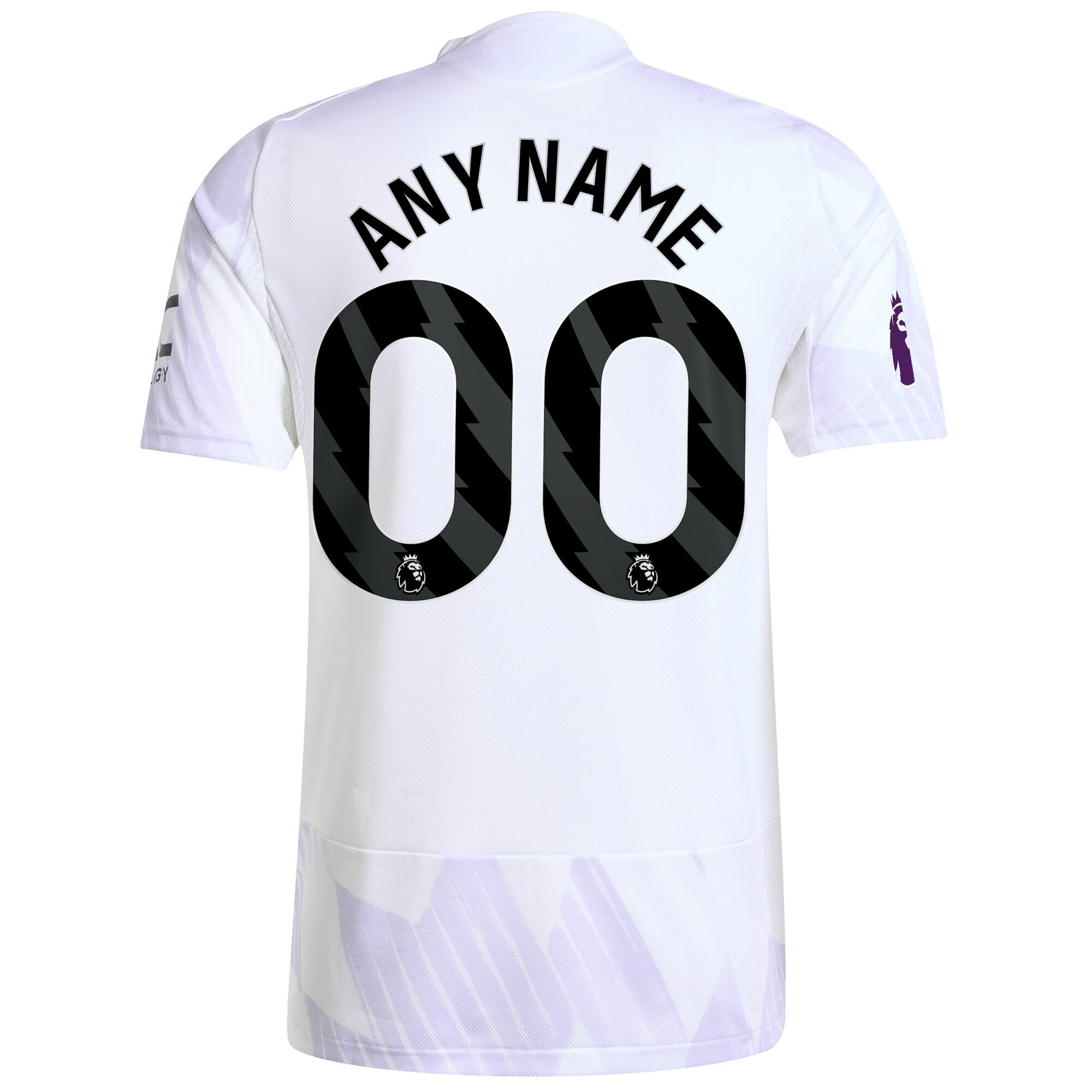 Manchester United adidas 2025/26 Away Custom Jersey - White