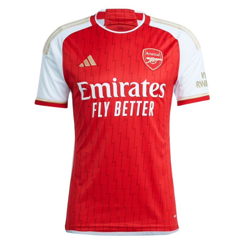 Martin Odegaard Arsenal Shirt 2023/24 Home Player Jersey - Red - Jersey Teams World