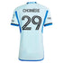 Mathieu Choinière CF Montreal adidas 2024 La Main Player Jersey – Light Blue - Jersey Teams World