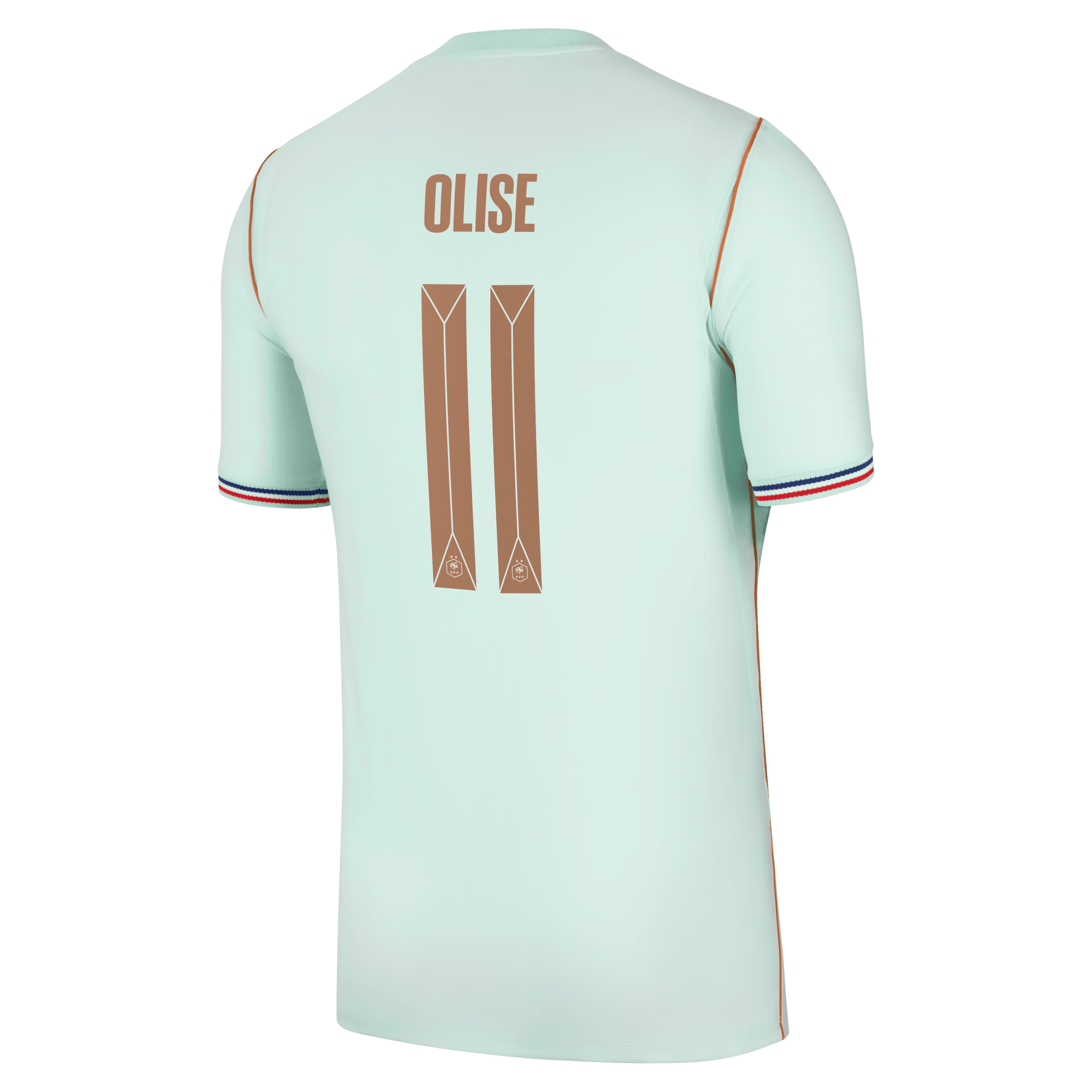 Michael Olise France National Team Nike 2026 Away Stadium Replica Jersey - Green