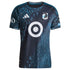 Minnesota United FC // adidas Official 2026 The Decade Kit On-Field Patch Custom Jersey – Black - Jersey Teams World