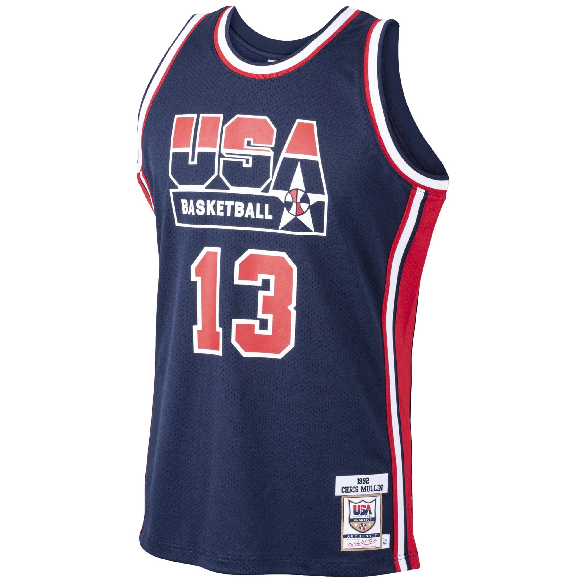 Mitchell & Ness Chris Mullin USA Basketball 1992 Dream Team Authentic Jersey – Navy - Jersey Teams World