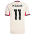 Mohamed Salah Liverpool adidas 2025/26 Away Player Jersey - White
