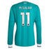 Mohamed Salah Liverpool adidas 2025/26 Third Long Sleeve Player Jersey - Green
