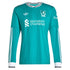Mohamed Salah Liverpool adidas 2025/26 Third Long Sleeve Player Jersey - Green