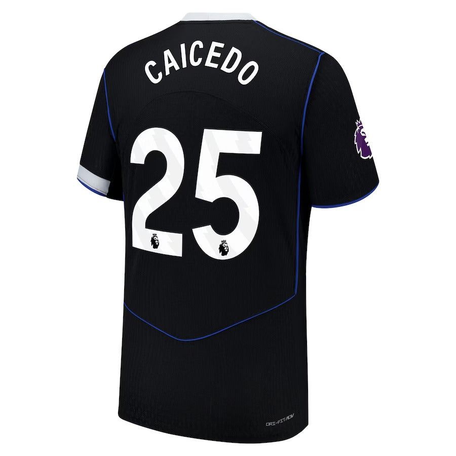 Moisés Caicedo Chelsea Nike 2025/26 Third Player Jersey - Black - Jersey Teams World