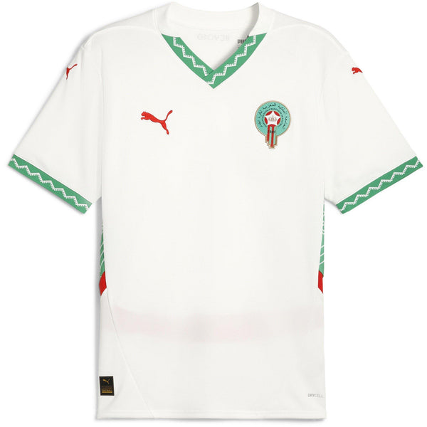 Morocco Away Puma Shirt 2025 Custom Jersey - White