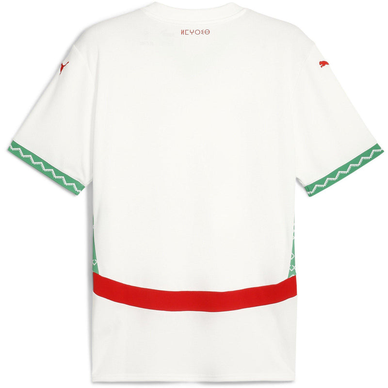 Morocco Away Puma Shirt 2025 Custom Jersey - White