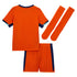 Netherlands National Team Nike Preschool 2024 Home Stadium Kit Set - Orange - Jersey Teams World