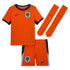Netherlands National Team Nike Preschool 2024 Home Stadium Kit Set - Orange - Jersey Teams World