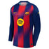 Nike Barcelona 2025/26 Home Long Sleeve Jersey – Navy